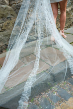 Load image into Gallery viewer, Extra Wide Cathedral Length Veil with Added Tulle