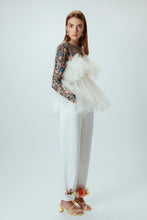 Load image into Gallery viewer, Angel Tulle Top in Silk White
