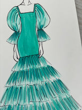 Load image into Gallery viewer, Jade Fashion Illustration
