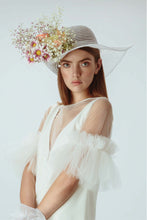 Load image into Gallery viewer, Maya Tulle Top in Silk White
