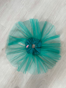 Extra-Oversized Scrunchie in Teal