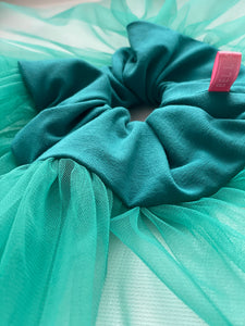 Extra-Oversized Scrunchie in Teal