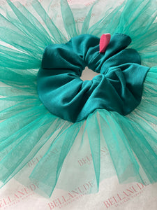 Extra-Oversized Scrunchie in Teal